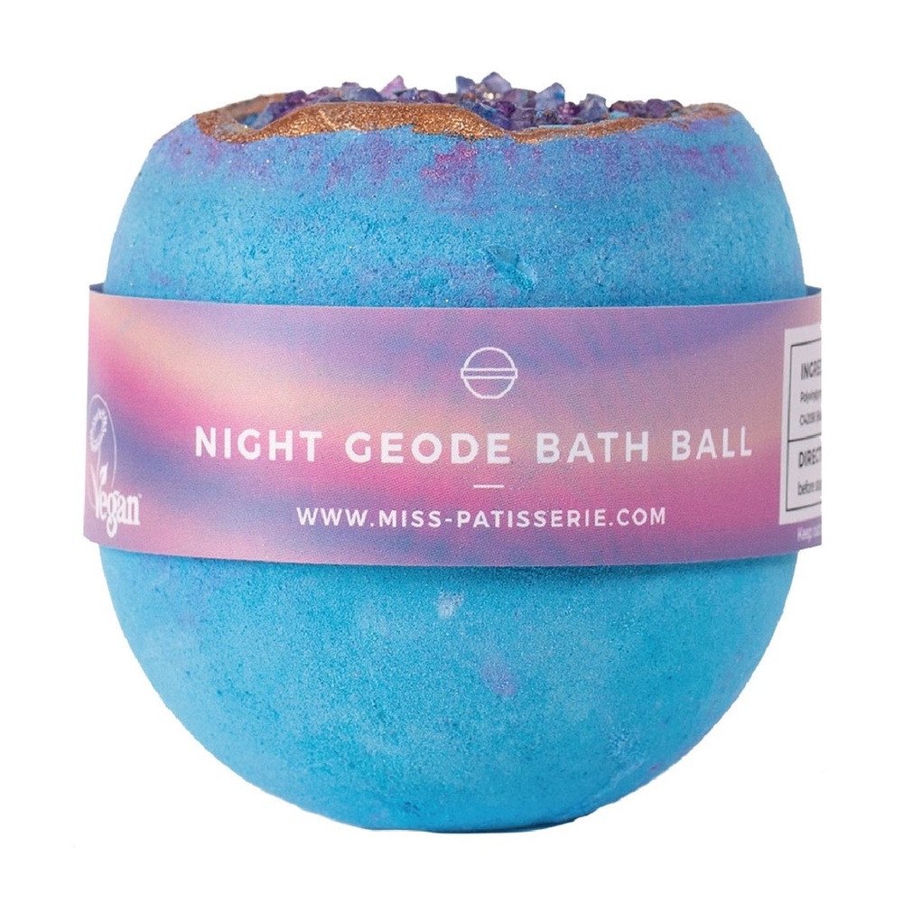 Miss Patisserie Night Geode Bath Ball - Picture 3 of 7
